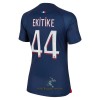 Officiële Voetbalshirt Paris Saint-Germain Ekitike 44 Thuis 2023-24 - Dames